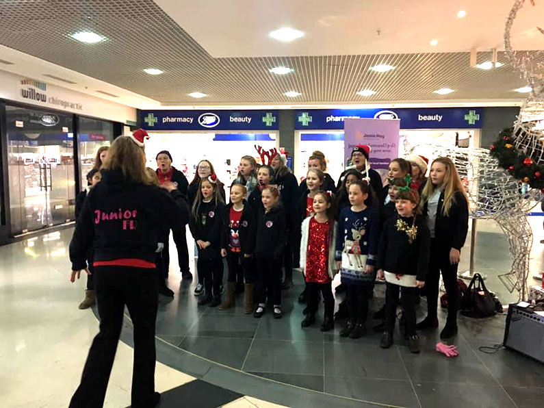 Junior FR at Clifton Down Shopping Centre Raining money for the Jessie May Trust 2019